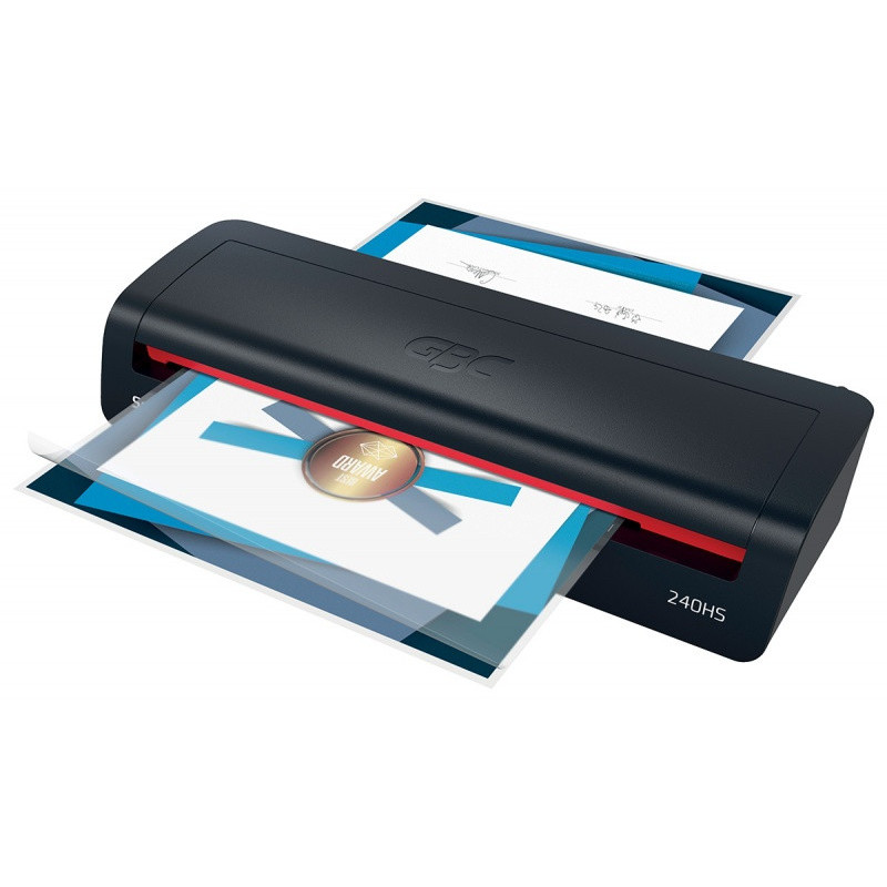Laminator GBC 240HS Home Office, A3, nagrzew.: 2min, prędk. laminacji: 45s., czarny