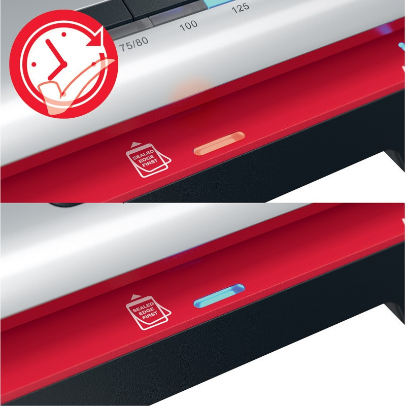 Laminator GBC 250 Office, A4, nagrzew.: 1min, prędk. laminacji: 36s., czarno-srebrny