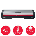 Laminator GBC 250HS Office, A3, nagrzew.: 1min, prędk. laminacji: 36s., czarno-srebrny