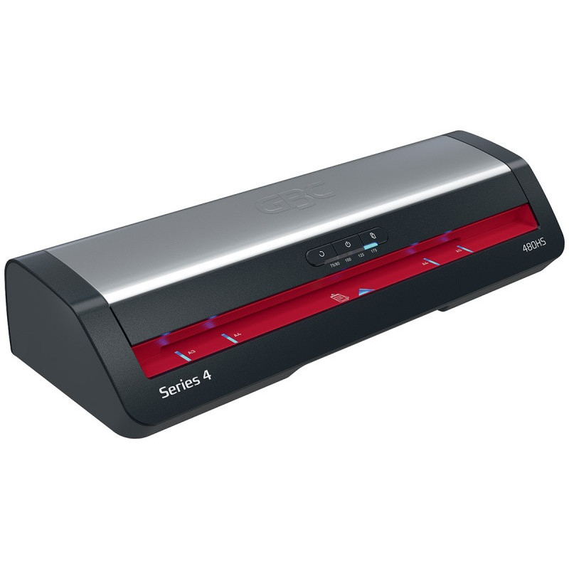 Laminator GBC 480HS Office, A3, nagrzew.: 1min, prędk. laminacji: 23s., czarno-srebrny
