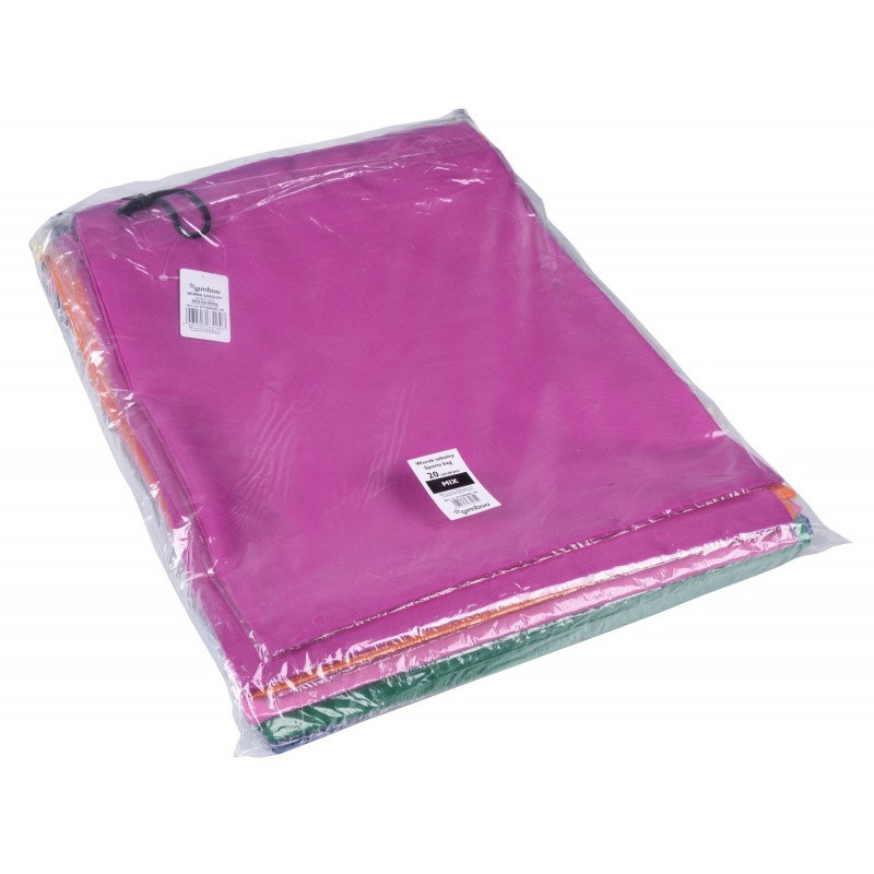 Worek szkolny GIMBOO, bez nadruku, mix kolorów