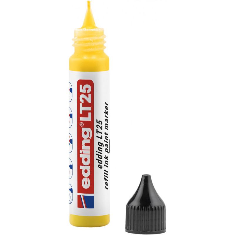 Tusz do uzupełniania markerów olejowych e-LT 25 ECOLINE, EDDING, żółty