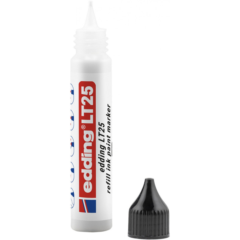 Tusz do uzupełniania markerów olejowych e-LT 25 ECOLINE, EDDING, biały