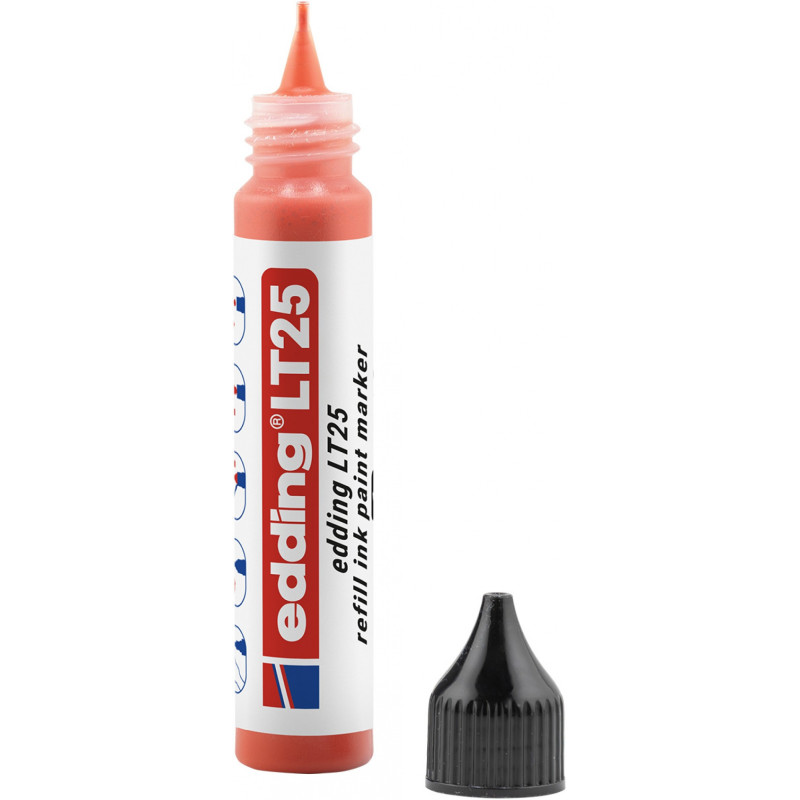 Tusz do uzupełniania markerów olejowych e-LT 25 ECOLINE, EDDING, czerwony