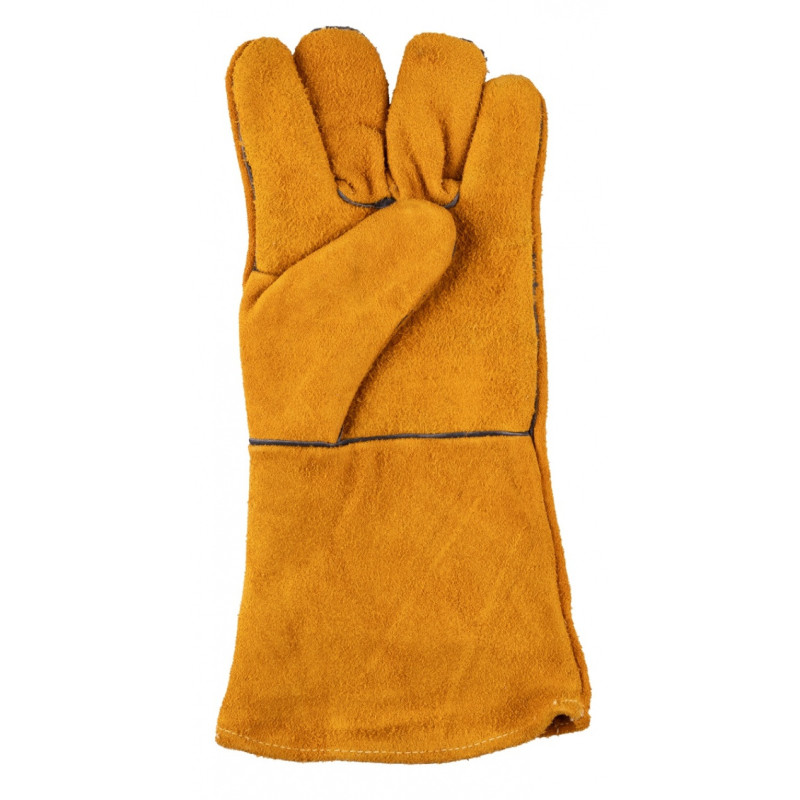 Rękawice spawalnicze DONAU SAFETY DS-KEV WELMIG, kevlar, skóra bydlęca, rozm. 10/XL, złote