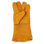 Rękawice spawalnicze DONAU SAFETY DS-KEV WELMIG, kevlar, skóra bydlęca, rozm. 10/XL, złote