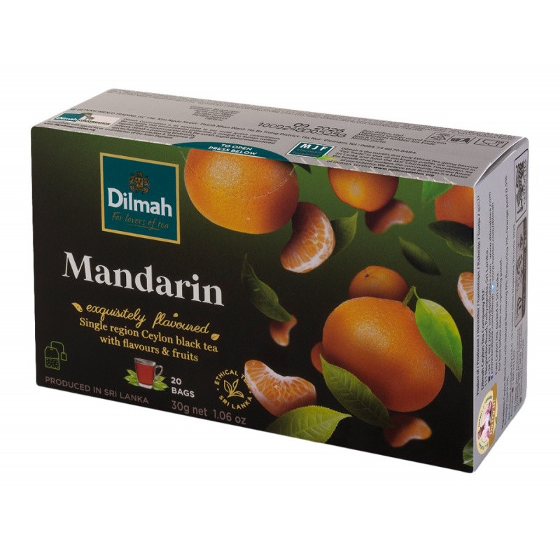 Herbata DILMAH, aromat mandarynki, 20 torebek