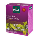 Herbata DILMAH, zielona, jaśminowa, 100 torebek