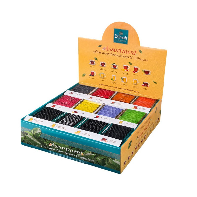 Herbata DILMAH Pick N'Mix, zestaw, 12x20 torebek