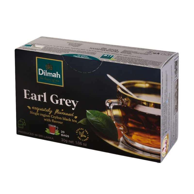Herbata DILMAH, Earl Grey, 20 torebek