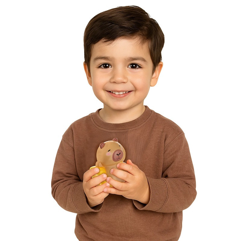 Kapibara antystresowa TRENDHAUS, mix kolorów