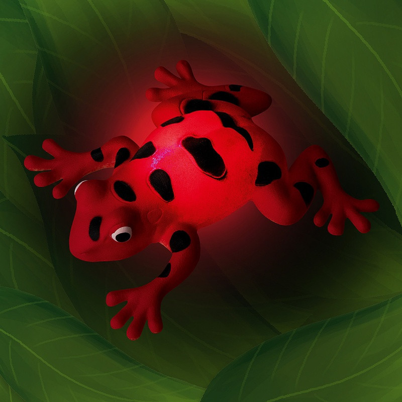 Ropucha świecąca w ciemności TRENDHAUS ZOO, mix kolorów