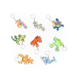 Brelok do kluczy TRENDHAUS, zwierzątka piaskowe, mix kolorów