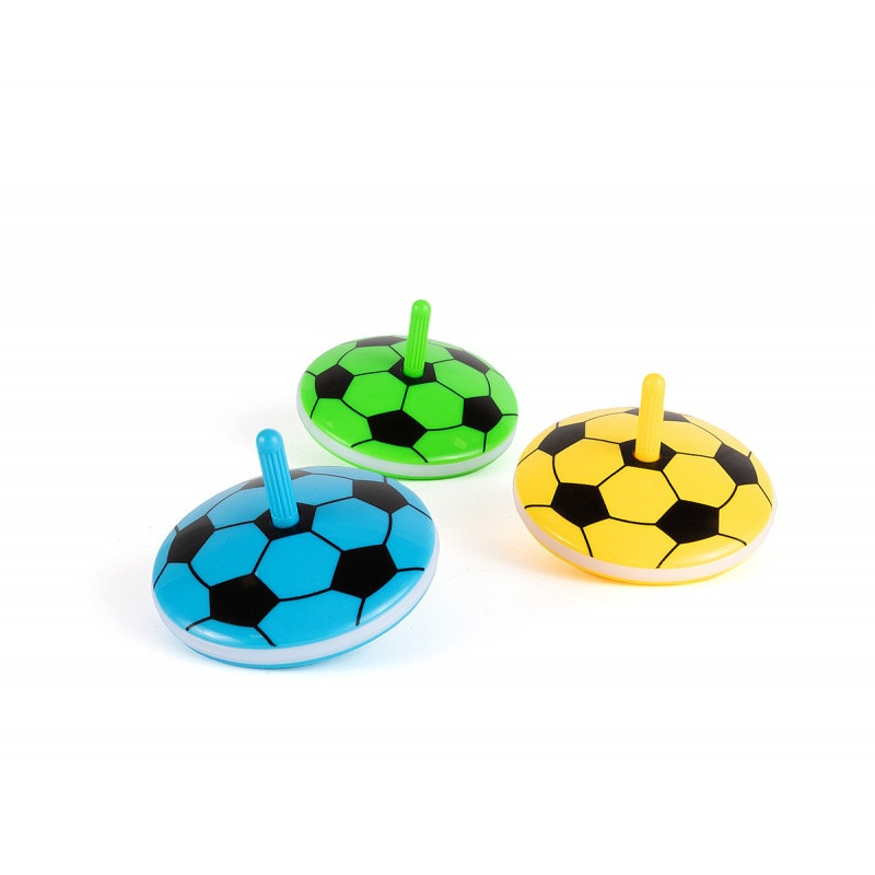 Piłkarski bączek świecący TRENDHAUS Take Action, 63mm, mix kolorów