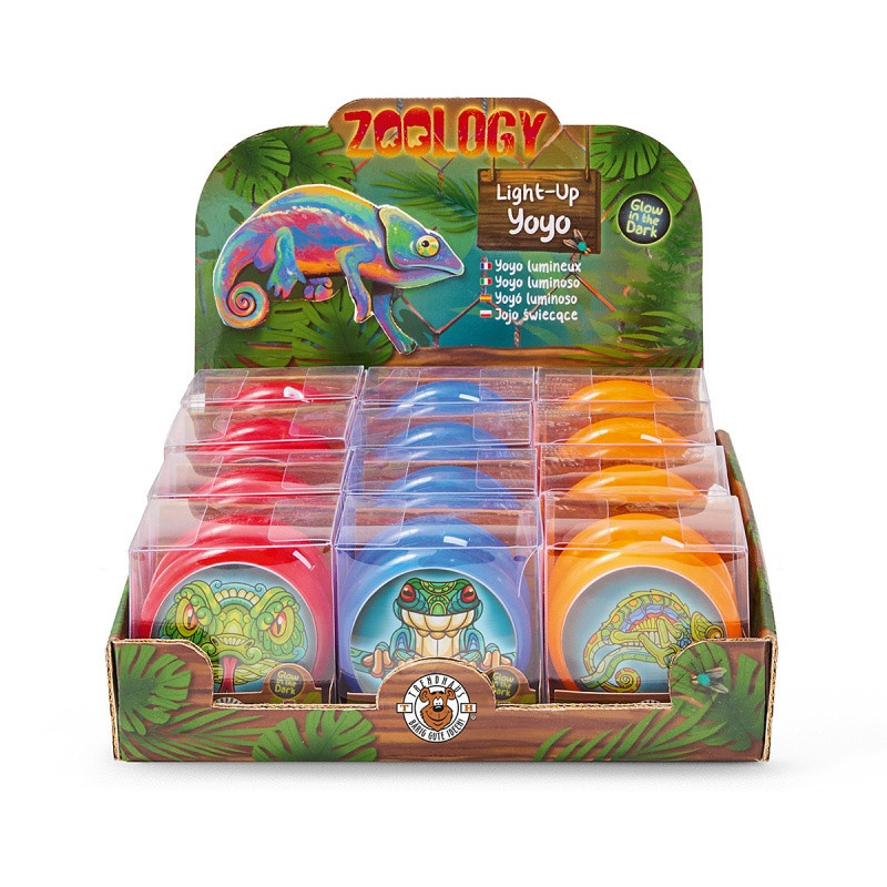 Jojo ze światłem TRENDHAUS ZOO, świecące w ciemności, mix kolorów