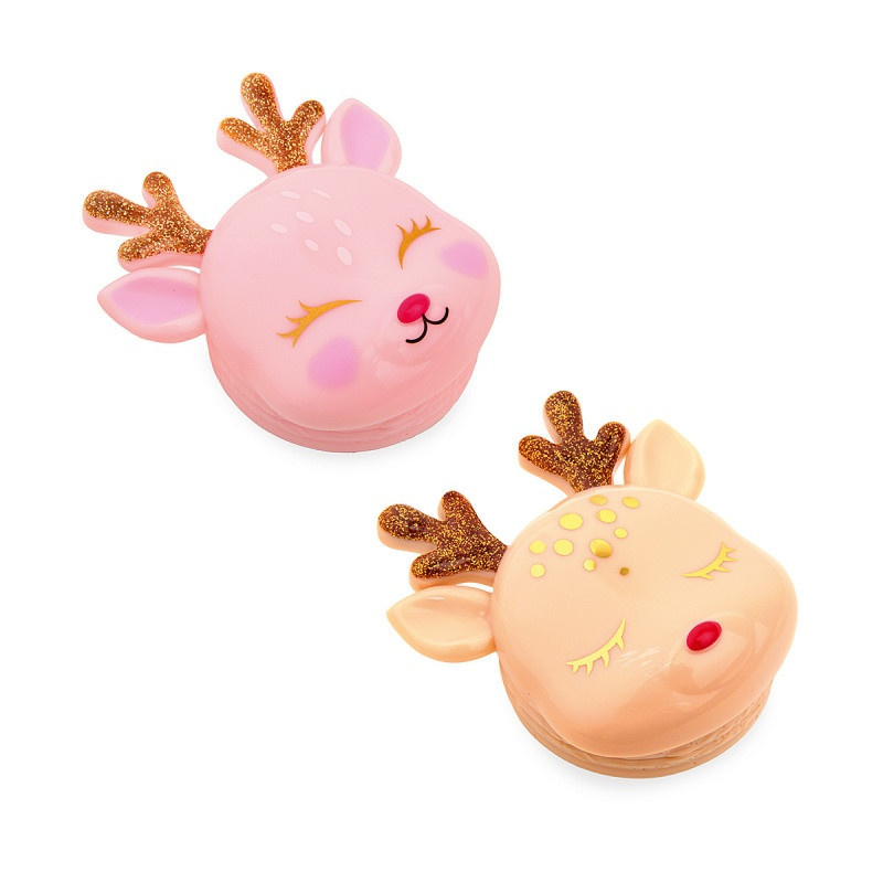 Balsam do ust TRENDHAUS MM SF, w puszce z reniferem, 5g, mix kolorów