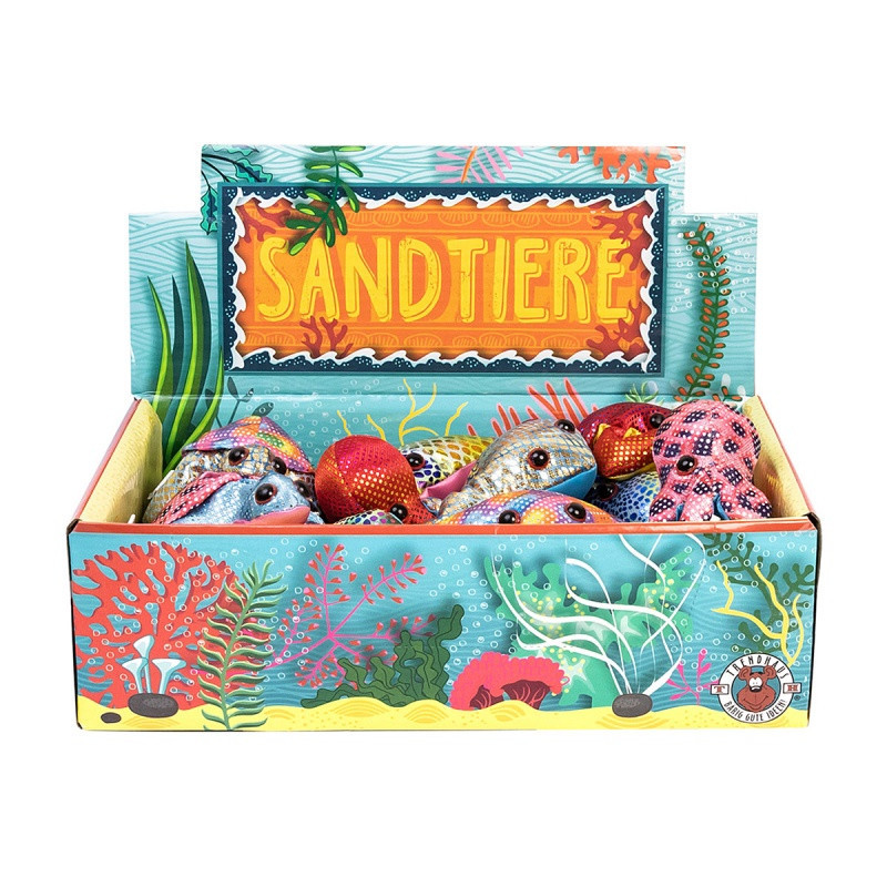 Zwierzątko piaskowe TRENDHAUS, zwierzęta morskie, mix kolorów