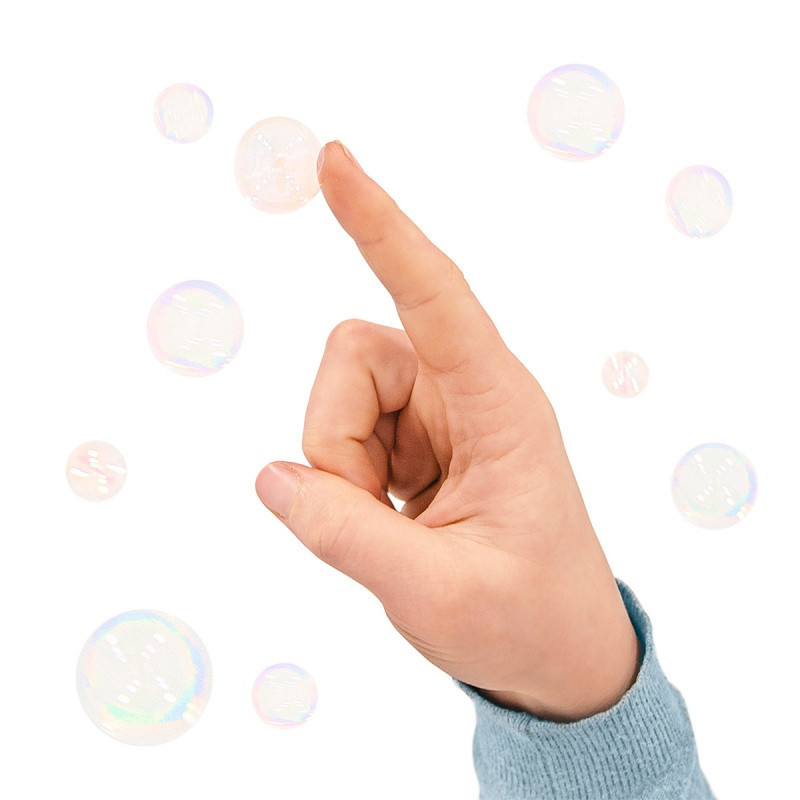 Zestaw niepękających baniek mydlanych TRENDHAUS Birthday FUN, 3 x 4ml, mix kolorów