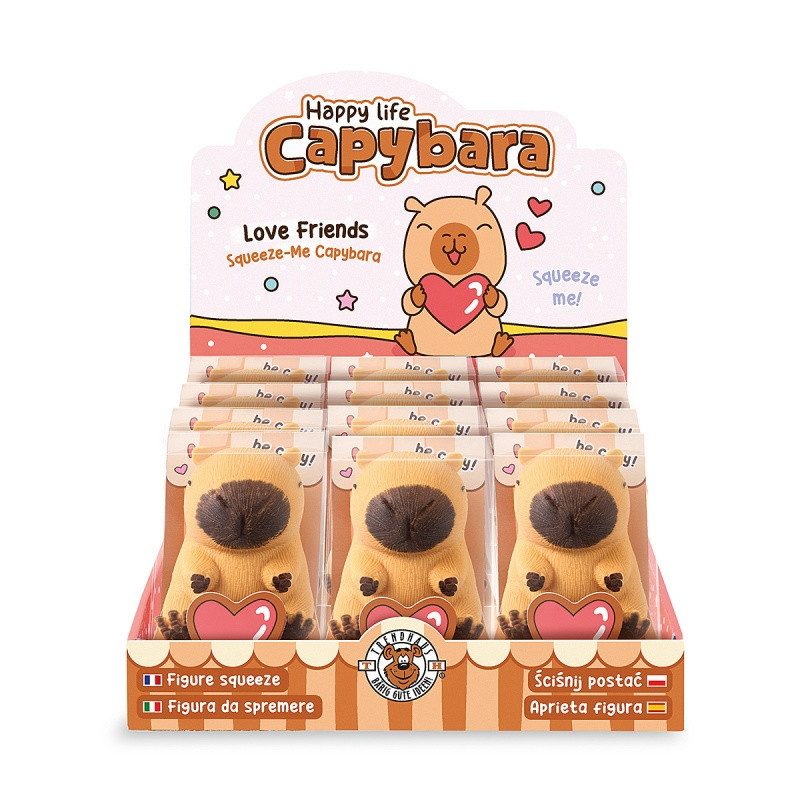 Gniotek TRENDHAUS CP HL-5, kapibara, mix kolorów