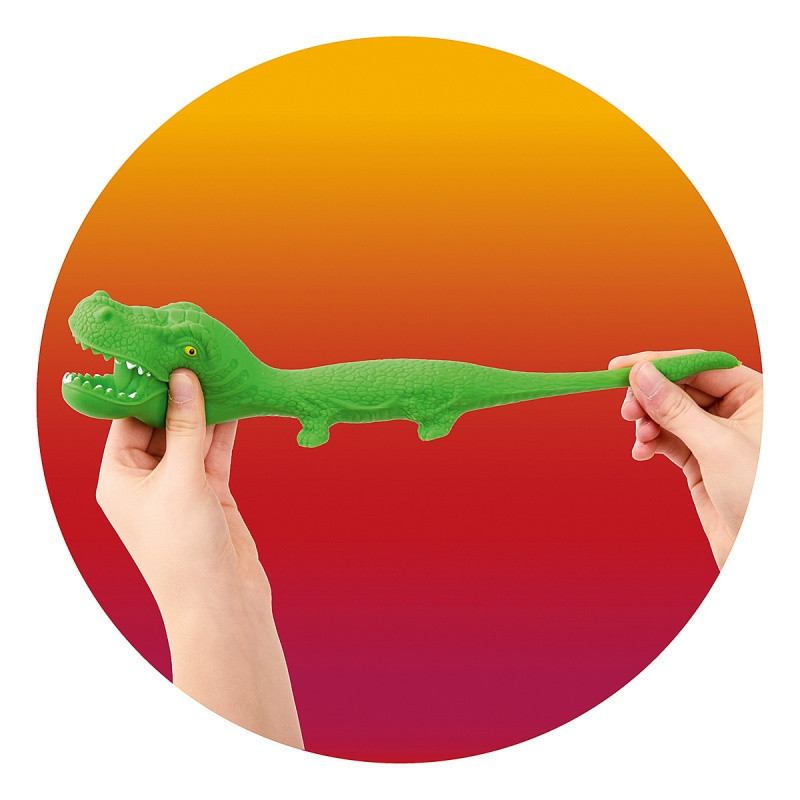 Rozciągliwy krokodyl wypełniony piaskiem TRENDHAUS ZOO, mix kolorów
