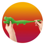 Rozciągliwy krokodyl wypełniony piaskiem TRENDHAUS ZOO, mix kolorów