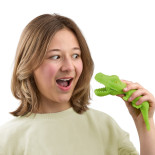 Rozciągliwy krokodyl wypełniony piaskiem TRENDHAUS ZOO, mix kolorów