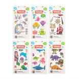 Tatuaże dla dzieci TRENDHAUS, 6x10,5 cm, mix kolorów