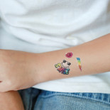 Tatuaże TRENDHAUS Chile & Smile, brokatowe, 20szt., mix kolorów