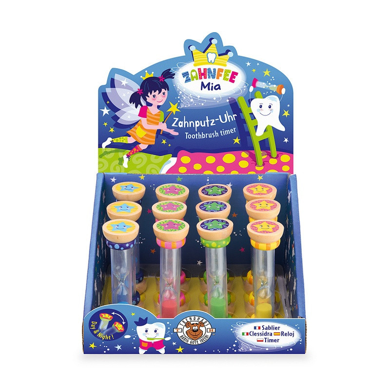 Klepsydra do mycia zębów TRENDHAUS ZW, mix kolorów