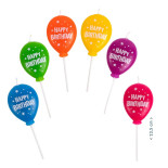 Świeczka urodzinowa TRENDHAUS Birthday Fun, balon, mix kolorów