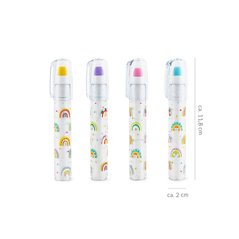 Gumka przekładana TRENDHAUS Good Feelings, mix kolorów