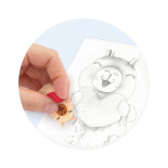 Gumka do ścierania TRENDHAUS CP HL-5, kapibara, mix kolorów