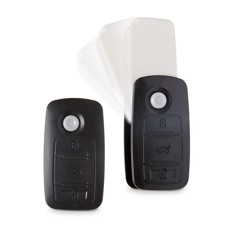 Gumka TRENDHAUS, kluczyk samochodowy, mix kolorów