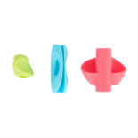 Ergonomiczne uchwyty do nauki pisania TRENDHAUS ABC Champions, 3 szt., mix kolorów