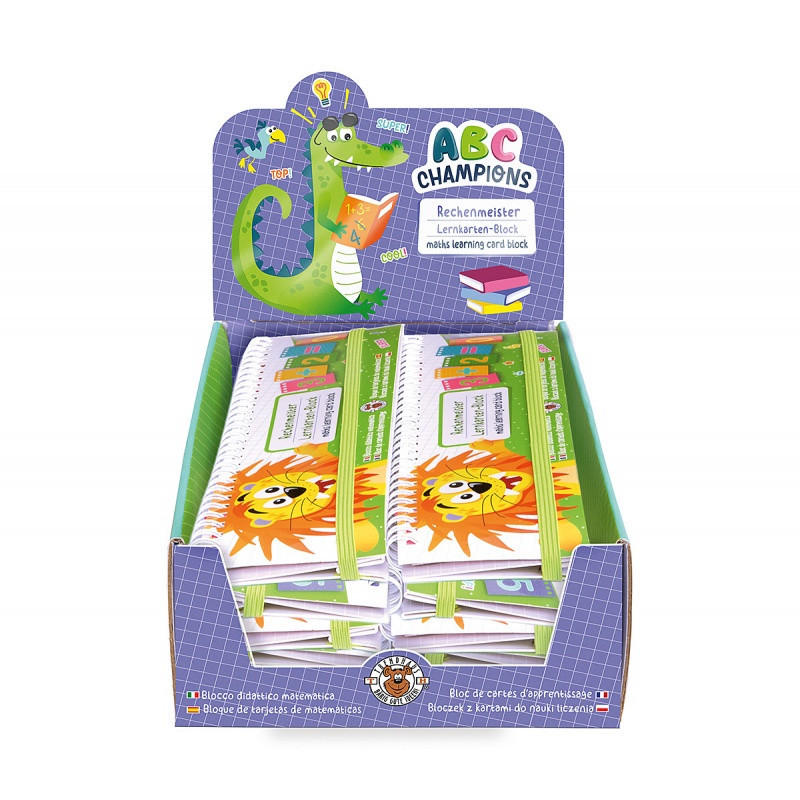 Bloczek z kartami do nauki liczenia TRENDHAUS ABC-5