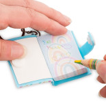 Mini notatnik z brelokiem TRENDHAUS Good Feelings, mix kolorów