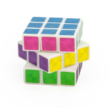 Mini kostka Rubika TRENDHAUS, z brokatem, mix kolorów