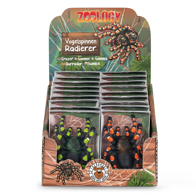 Gumka do ścierania tarantula TRENDHAUS ZOO, mix kolorów