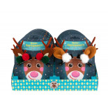 Spinki do włosów TRENDHAUS MM, renifery, 2 szt., mix kolorów