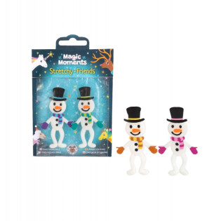 Rozciągliwi przyjaciele TRENDHAUS MM, bałwanki, 2 szt., mix kolorów