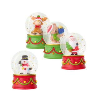 Brokatowa kula śnieżna TRENDHAUS MM SF, mix kolorów