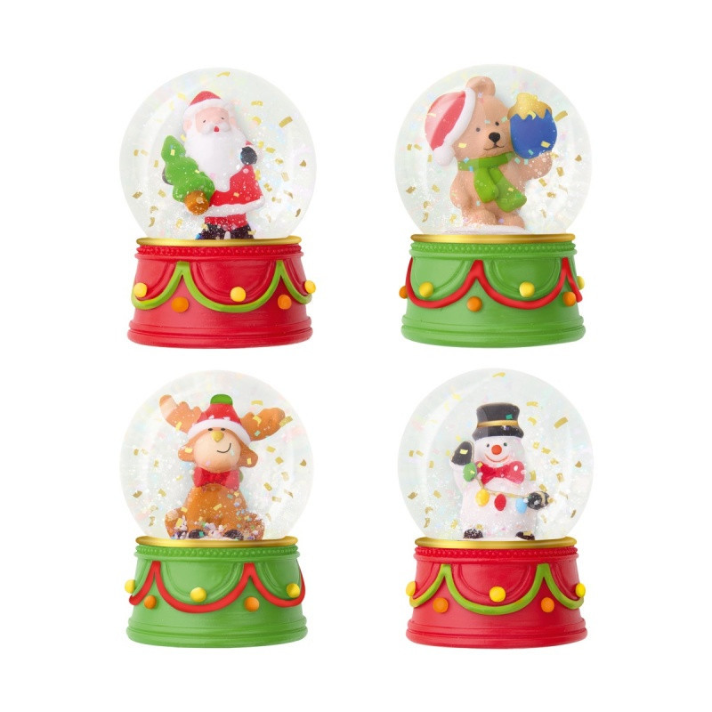 Brokatowa kula śnieżna TRENDHAUS MM SF, mix kolorów