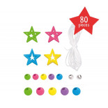 Zestaw koralików do robienia biżuterii TRENDHAUS MM SF, mix kolorów