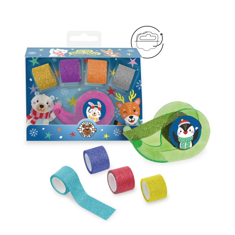 Taśma brokatowa TRENDHAUS MM SF, 5 szt., z dozownikiem, mix kolorów