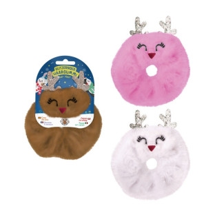 Gumka do włosów TRENDHAUS MM SF, renifer, mix kolorów