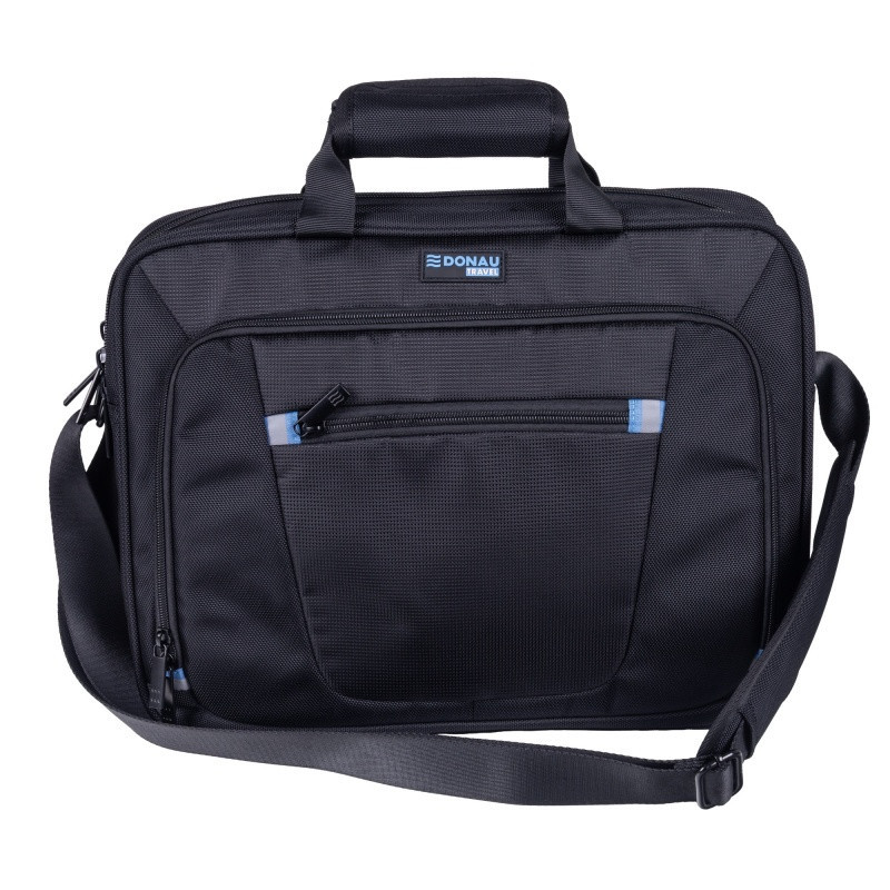 Torba na laptopa DONAU TRAVEL Zurich, 15,6", 12l, czarna