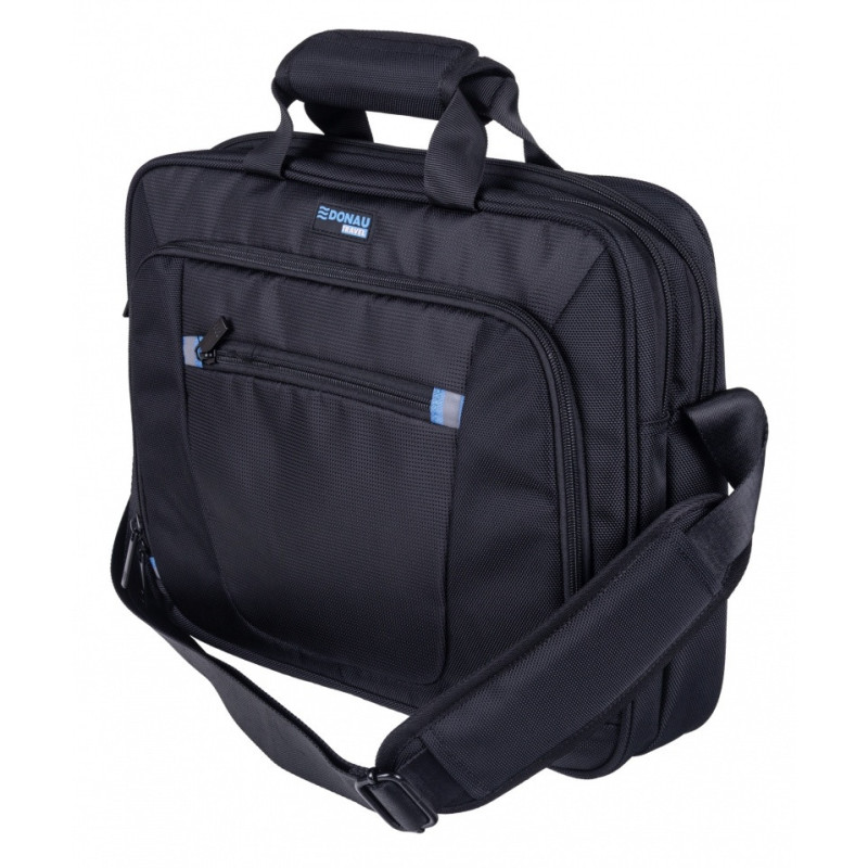 Torba na laptopa DONAU TRAVEL Zurich, 15,6", 12l, czarna