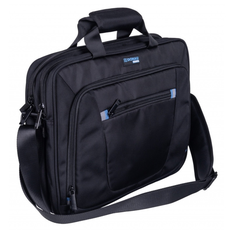Torba na laptopa DONAU TRAVEL Zurich, 15,6", 12l, czarna