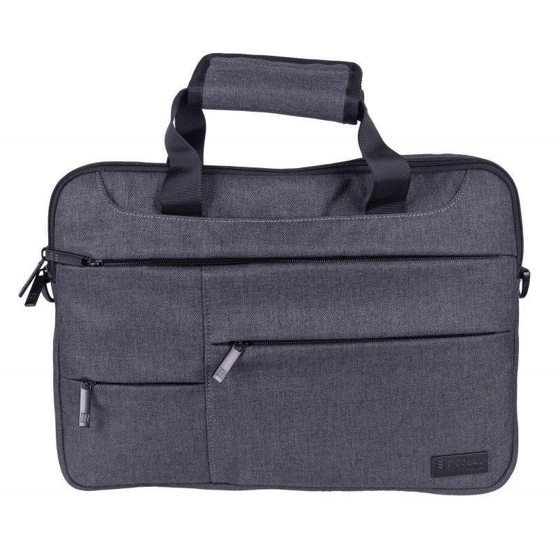 Torba na laptopa DONAU TRAVEL Budapest, 14", 3l, szara