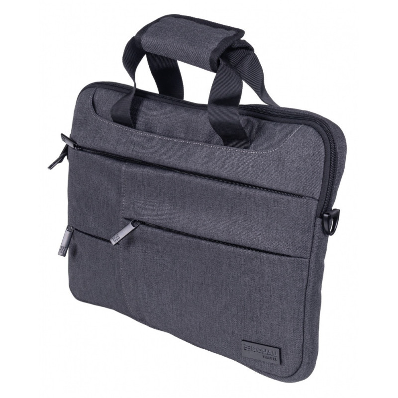 Torba na laptopa DONAU TRAVEL Budapest, 14", 3l, szara